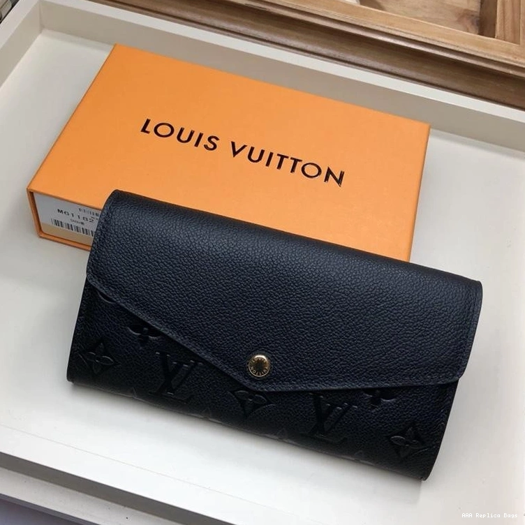 Aaa replica bags LOUIS WALLET VUITTON SARAH 0823